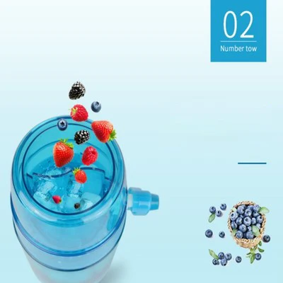 كسارة الجليد اليدوية المحمولة مع مقبض ، صانع طين الجليد ، المنزل عصير مخروط الثلج ، كتلة صنع آلة ، ماكينة حلاقة الجليد