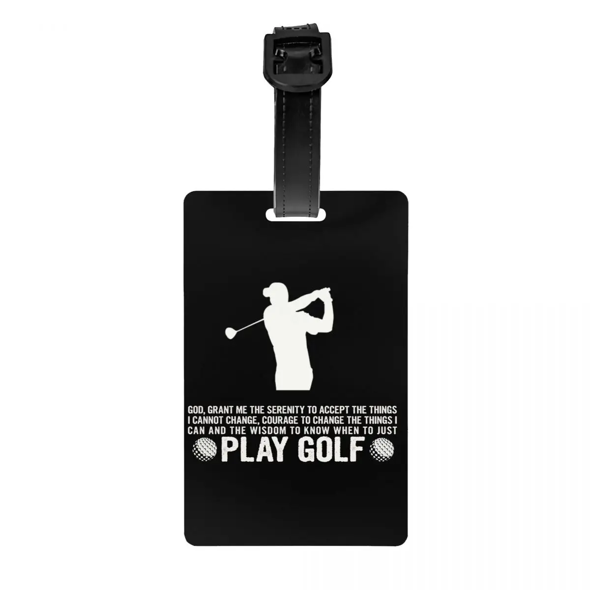 

Funny Golf Quote Luggage Tag Suitcase Baggage Privacy Cover ID Label