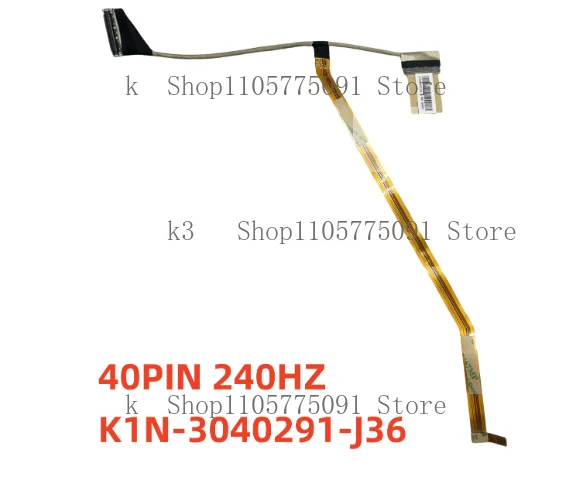 K1N-3040291-J36 FOR MSI GE66 Raider 10SFS  10SGS  MS-1541 40PIN LCD cable 240HZ
