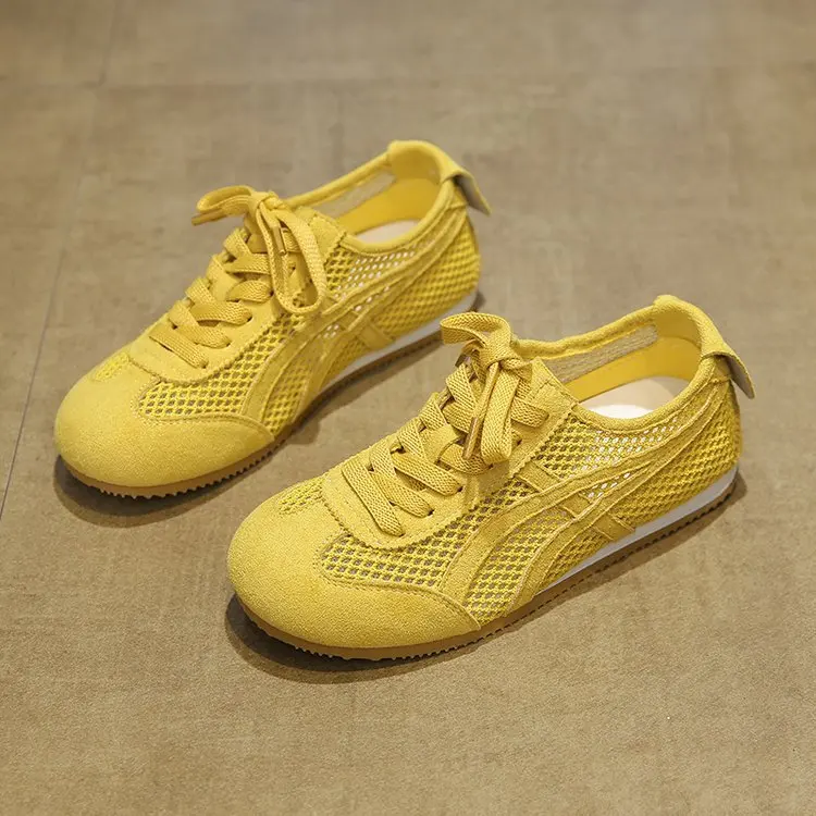 

Women's Summer Sports Shoes Fashion Breathable Mesh Training Shoe Casual Flat Bottom Non-slip Running Shoes for Women Gump Shoes