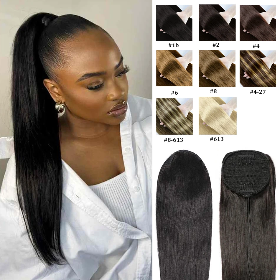 extension-coda-di-cavallo-liscia-in-capelli-umani-remy-nero-naturale-con-cordoncino-extension-di-capelli-vergini-umani-per-donne-100g-pz