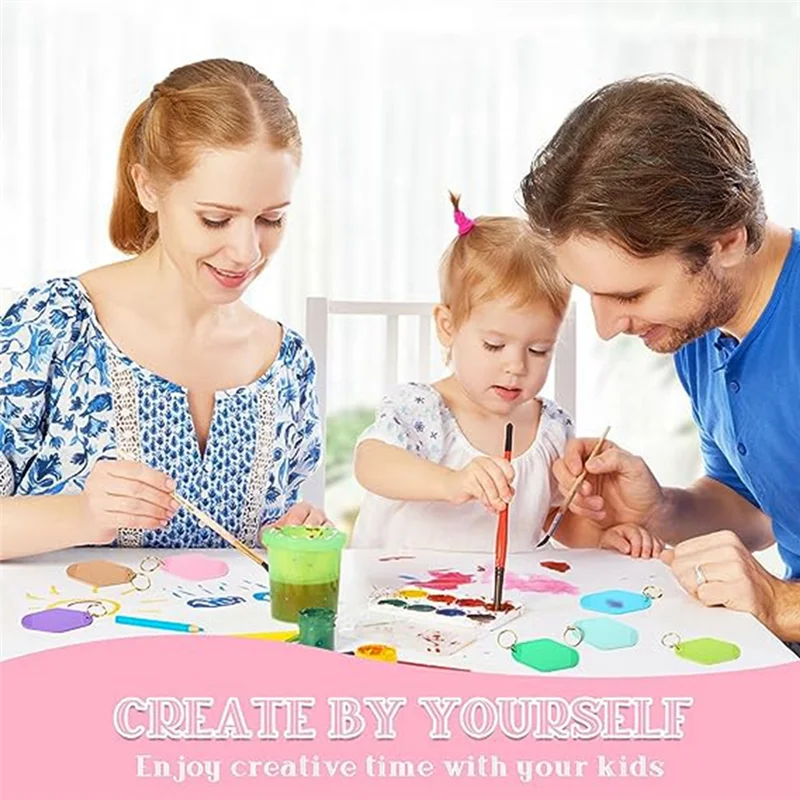 

【HOT】60 Pcs Motel Keychain Blank Bulk Retro Hotel Keychains 20 Colors Rhombus Vintage Keychain Hotel Key Tags Multicolor