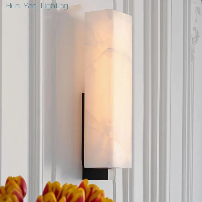 Modern Marble Series LED Hanging Lamps Dining Room Kitchen Living Room Bedroom Decoration Pendant Light Lustre