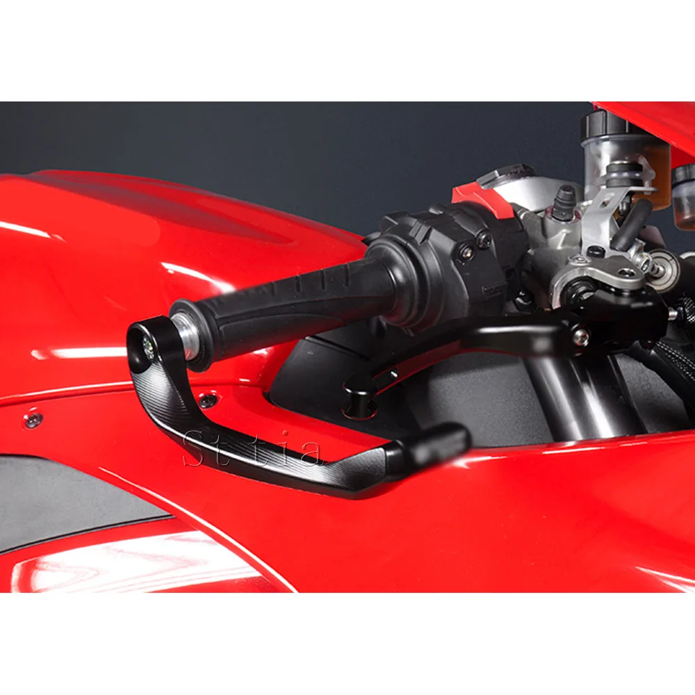 جديد ل Ducati Streetfighter V2 V4 Panigale V2 V4 2018-2025 دراجة نارية المقود دواسة فرامل رافعة قفازات واقية لليد