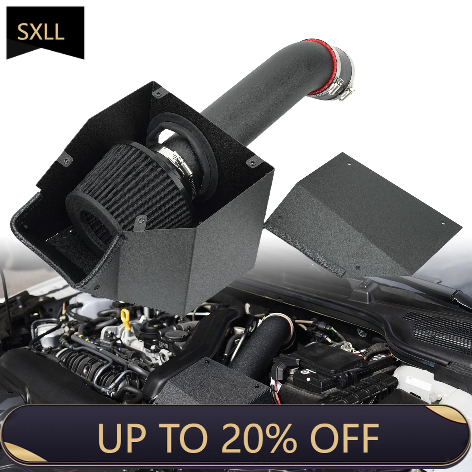 

SXLL VAG EA211 1.5 TSI TFSI EVO Engine Cold Intake Kit for MK7 MK8 A1 A3 Q2 Q3 Seat