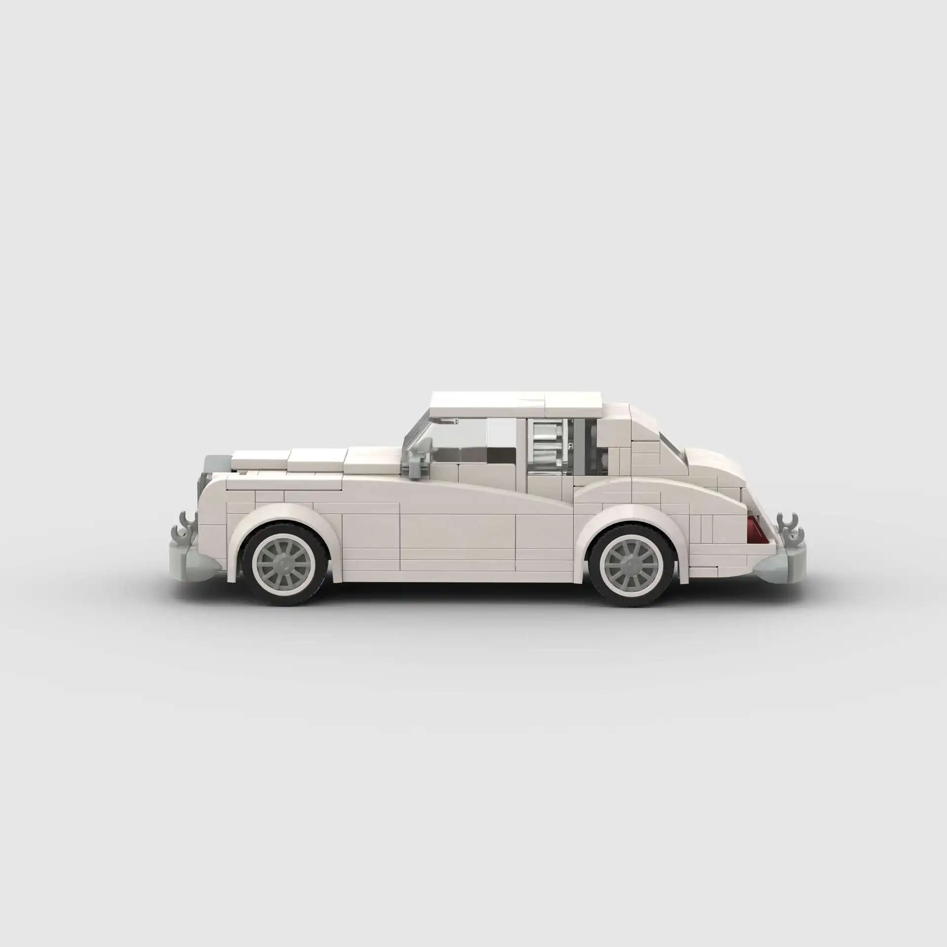 DIY building block SUV retro sports car racing compatible Lego small particles wholesale splicingeducational children's toys MOC