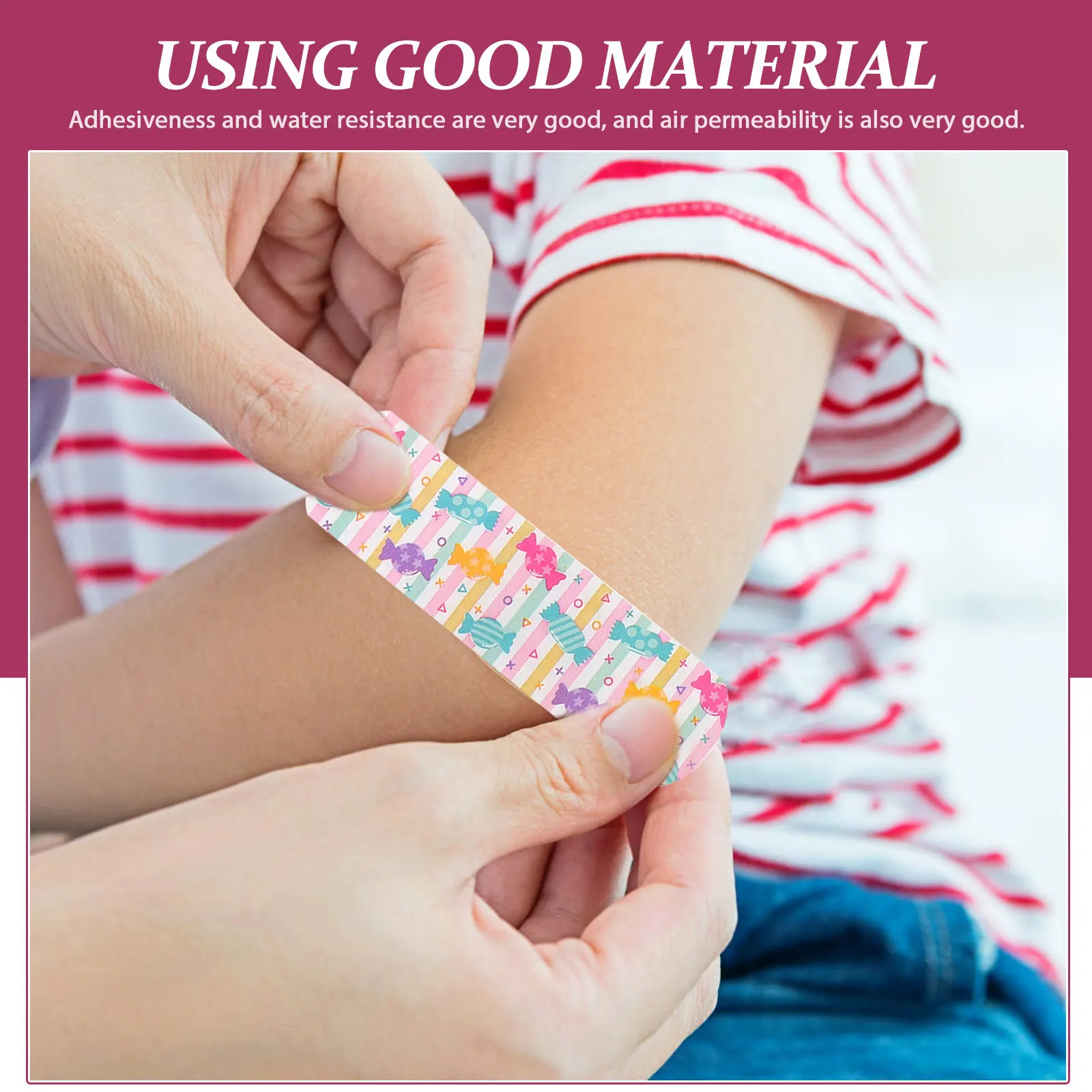 

120pcs Cartoon Wound Adhesive Patch Lovely Hemostatic Patches for Finger Wounds Child Safe Material Waterproof