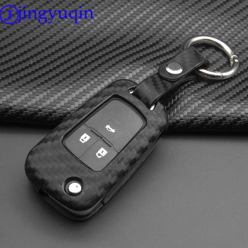 10pcs 2/3 Button Carbon Silicone Car Remote Cover Case For Opel Astra J Corsa D Zafira C Mokka Insignia Cascada Karl Adam Meriva