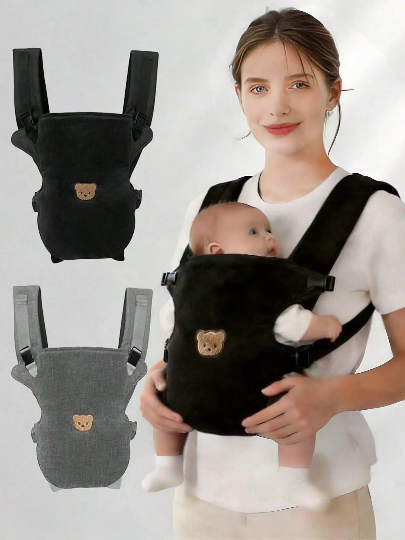 1Pc Baby Carrier, Multifunctional, Breathable, Not Stuffy, Suitable for All Seasons, Portable and Detachable, Ergonomic Design, Easy to Carry When Going Out, Perfect Baby-Carrying Tool, Perfect Baby Shower Gift.