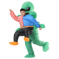 Inflatable Costume Scary Alien Monster Cosplay For Adult Kids Halloween Christmas Party Festival Stage Children Clothing