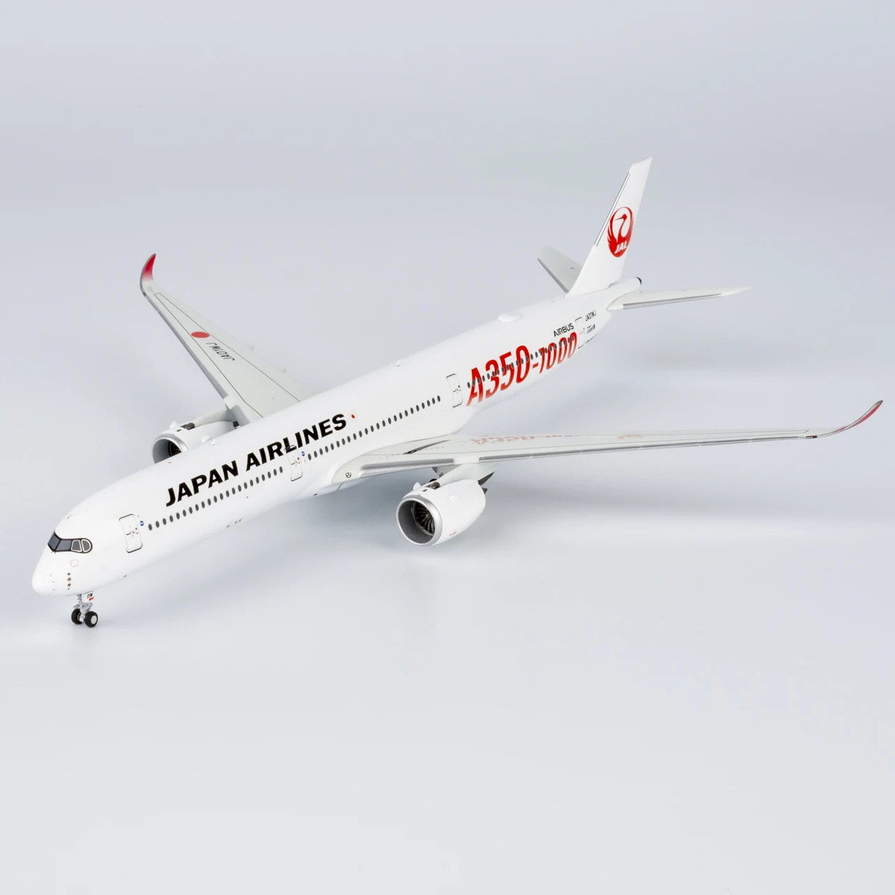 57012 Legierung Sammlerflugzeug Geschenk NG Modell 1:400 Japan Airlines JAL Airbus A350-1000 Druckguss-Flugzeug Jet-Modell JA01WJ