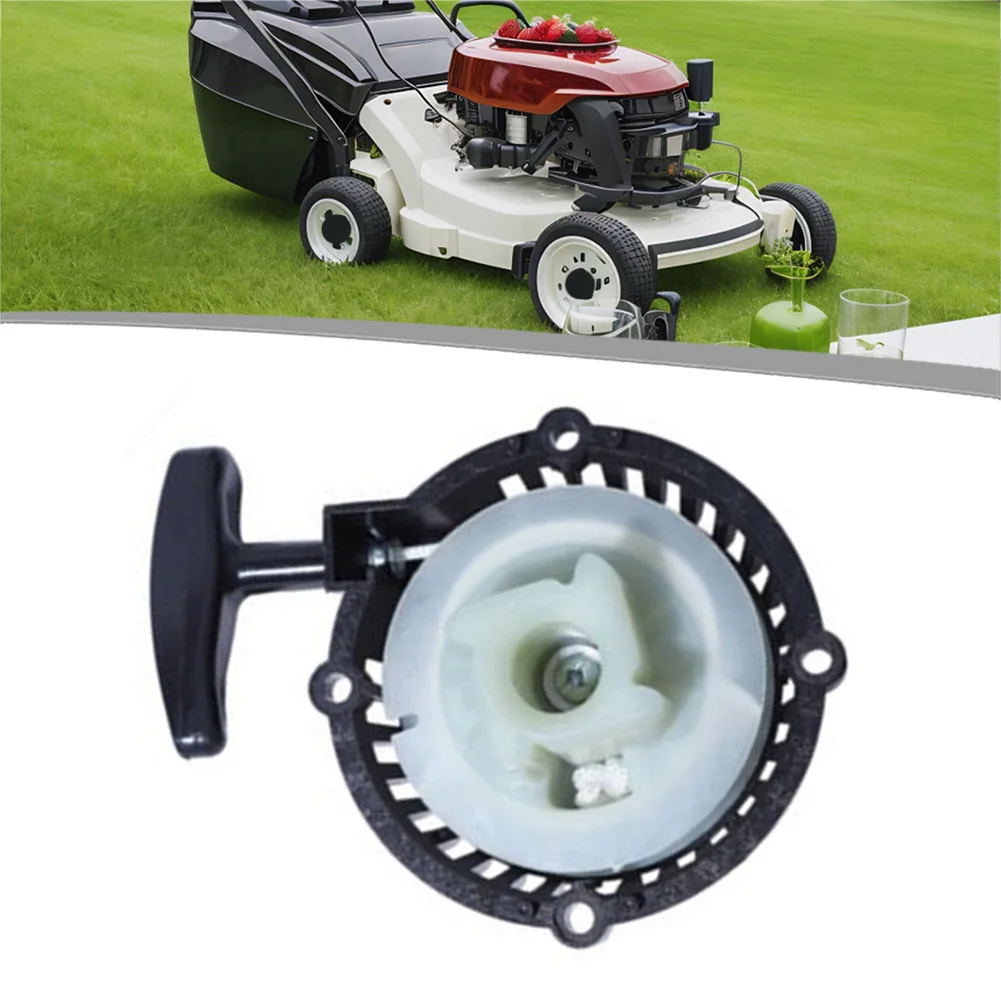 /For /Recoil /Starter Pull Start Assembly For NB411 RBC411 CG411 Small Gas Engine Lawn Mower Replacement Parts Black Plastic Acc