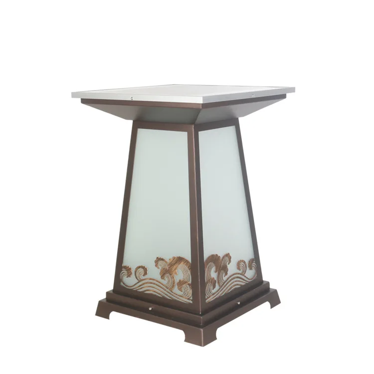 

Chinese style, solar energy, stigma, household, wrought iron, floor lamp