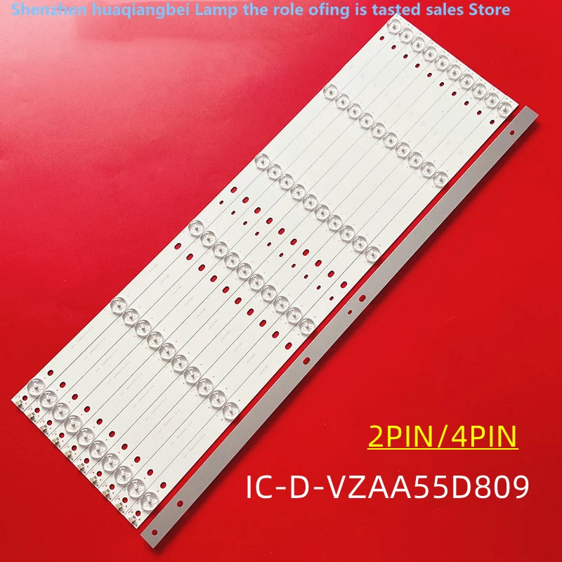 2PIN/4PIN لشريط إضاءة خلفي LED لشاومي L55M5-AZ/AD شريط إضاءة التلفزيون IC-D-VZAA55D809 MI55T20LB_10X5_MCPCB 0981010 AA102