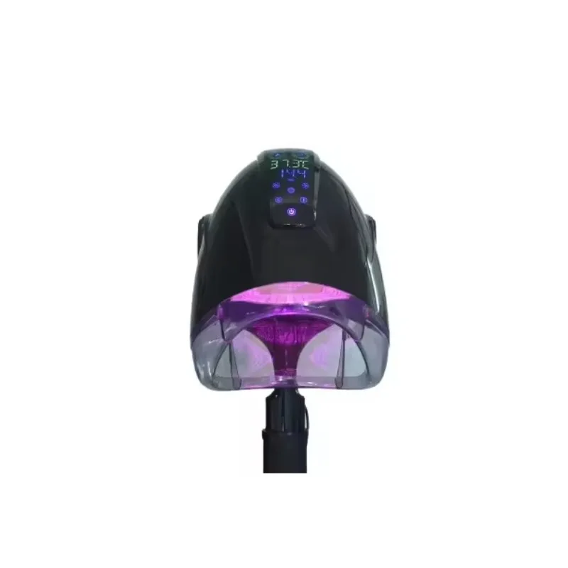 Stand-up Hooded Hair Dryer 1000W Salon Grade 8-Speed Smart Touch Control Negative Ion Ozone Portable Bonnet Dryer