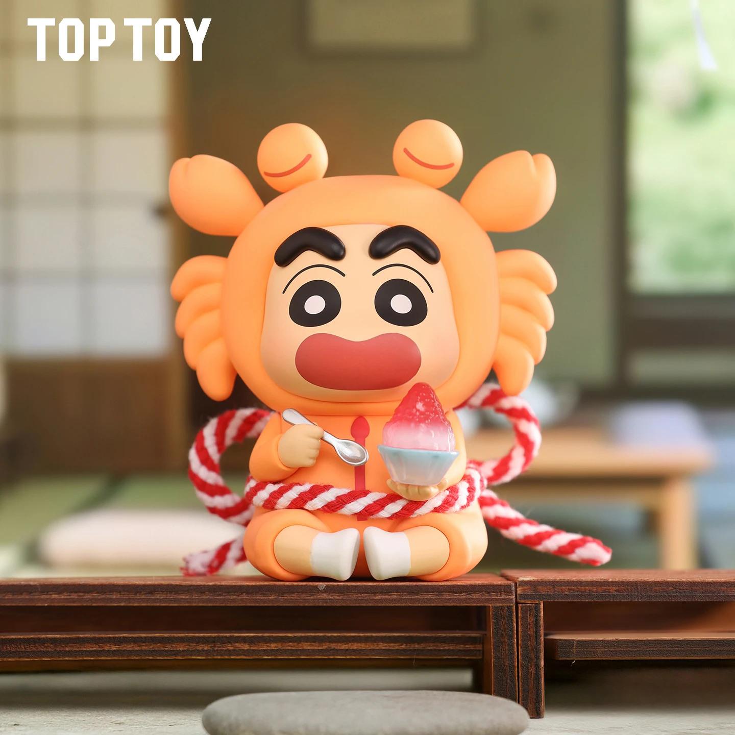 Toptoy Crayon Shin-Chan Summer Playtime Hand-Made Blind Box - Trendy Collectible Birthday Gift Ornaments Toy & Hobbies