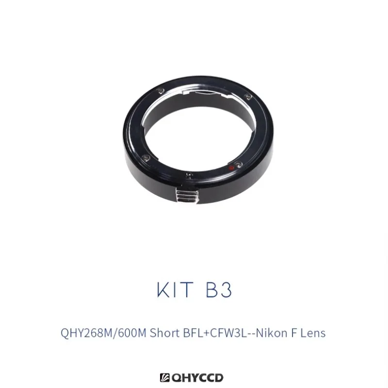 

QHYCCD Adapter Kit B3 M54 Nikon F Lens 12.5mm for QHY268/600 Short BFL + CFW3L