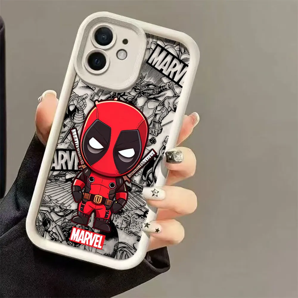 

Iron Spider Man Deadpool Cover Phone Case For Infinix HOT 20 30 30I 40 40I 50 NOTE 12 ZERO 30 40 50 50S 50X GT 10 20 30 TPU Case