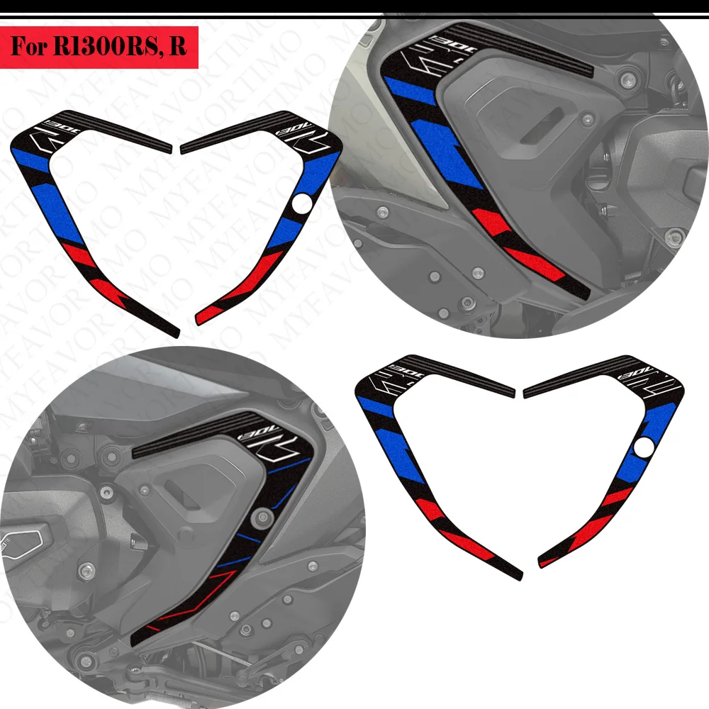 Motorcycle For R1300RS R1300R RS 1300 R R1300 Shell stickers Grips Gas Fuel Knee Body Stickers Decals Protector 2025 2026