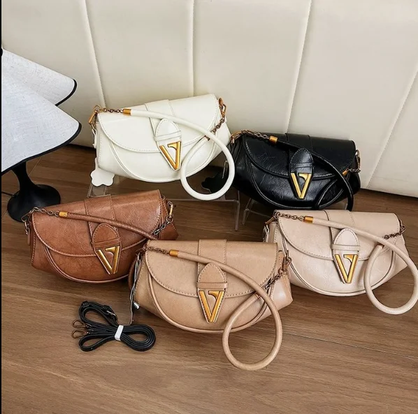 

Simple and Lightweight Women's Bags, Comfortable and Versatile Fashion Commuter Skew Bags, Large-capacity Exquisite Handbags