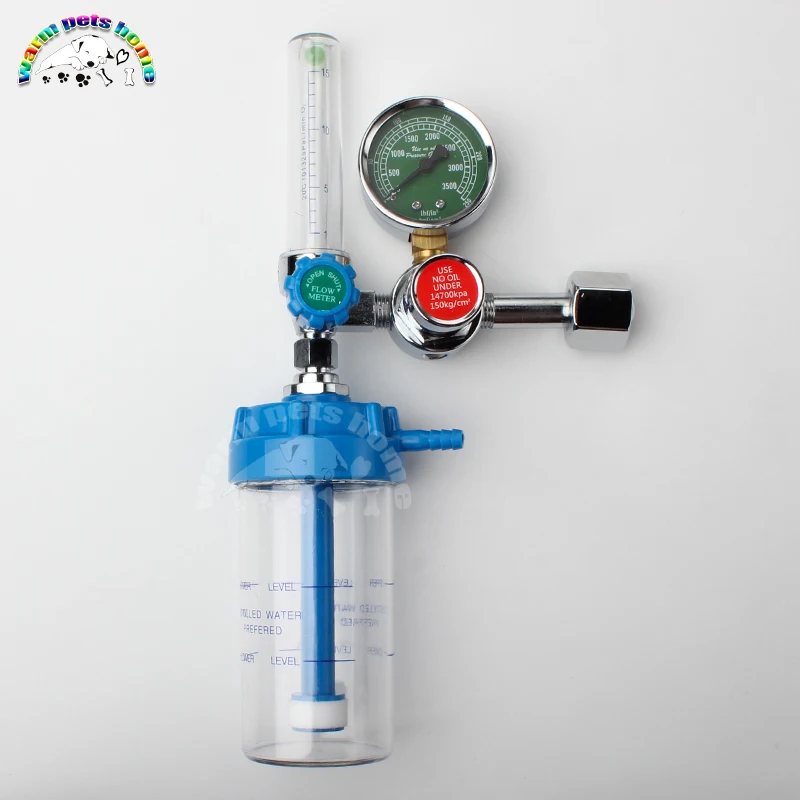 Oxygen Regulator Inhalator Meter Pressure Reducing Valve Reducing Pressure Flow Meter Gauge