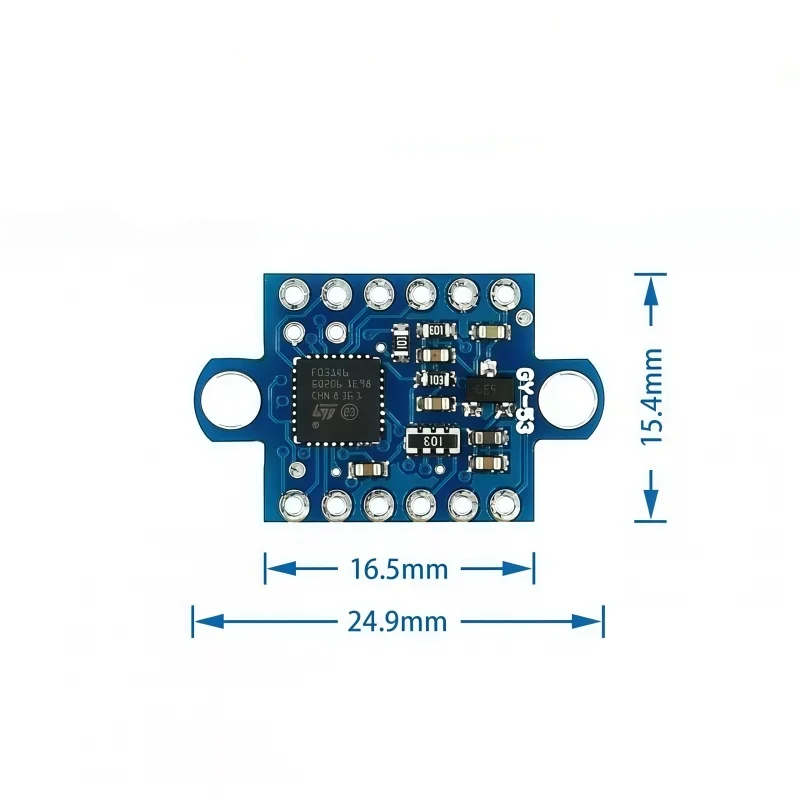 GY-53-L1X optical sensor module, original brand VL53L1X TOF time-of-flight ranging sensor, with analog output