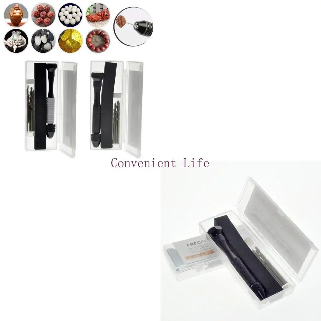 مجموعة مثقاب L1EE ملتوية سوداء اللون مقاومة للاهتراء، مواد عالية الجودة قوية