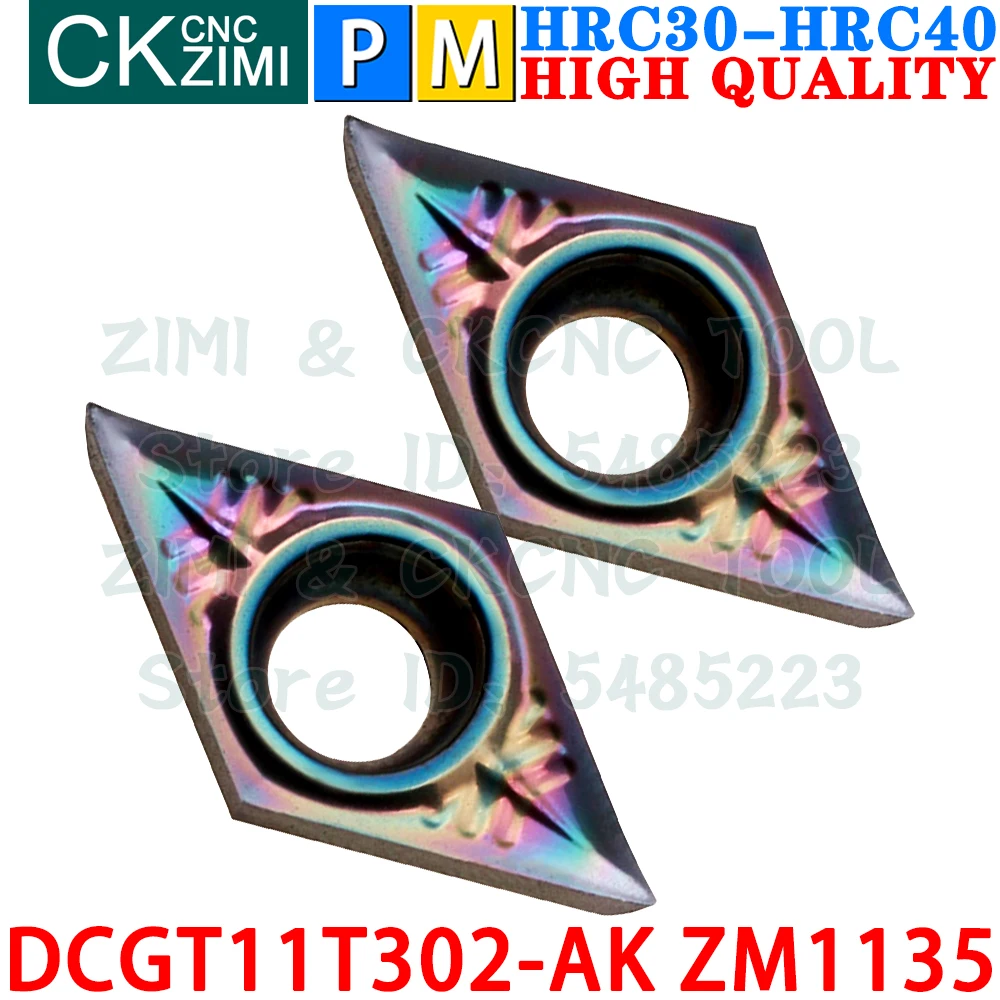 

DCGT11T302-AK ZM1135 DCGT 11T302 AK ZM1135 Твердосплавные вставки Отделка внешняя Инструменты для токарных пластин Механический токарный станок с DCGT11T3 DCGT 11T3 AK DCGT 32.50 AK ЧПУ Режущие инструменты