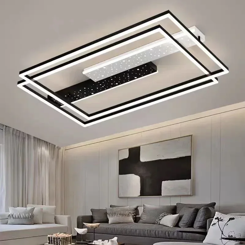 

Modern Minimalism Led Ceiling Light Dimmable for Living Dining Room Kitchen Office Bedroom Light Home Decor Lusters Luminaires