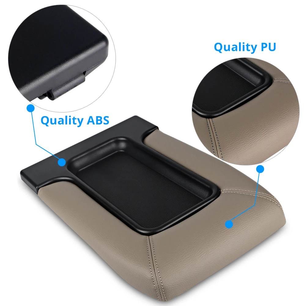 Center Console Armrest Cover Lid Replacement For Armrest Kit Cadillac Chevrolet Pickup Truck Suburban Tahoe Silverado Sierra
