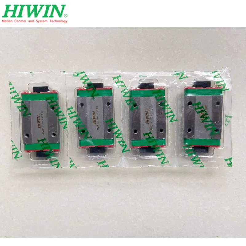 Original Hiwin brandneuer MGN12H Linearführungswagen mit Lager für MGN12 Linearführungsschiene MGNR12 3D-Drucker DIY CNC-Teile – Detail 5