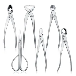 1 x Stainless Steel Bonsai Tool Knob Cutter Shear Scissors Branch Cutter Trunk Splitter for Garden Bonsai shaping Tools