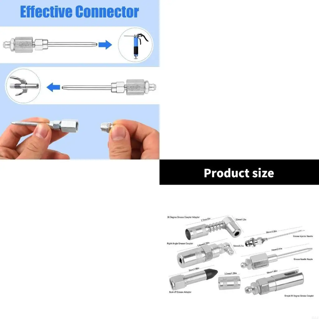 

Automotive and Machinery Grease Nozzle 90 Degree for Optimally Reach