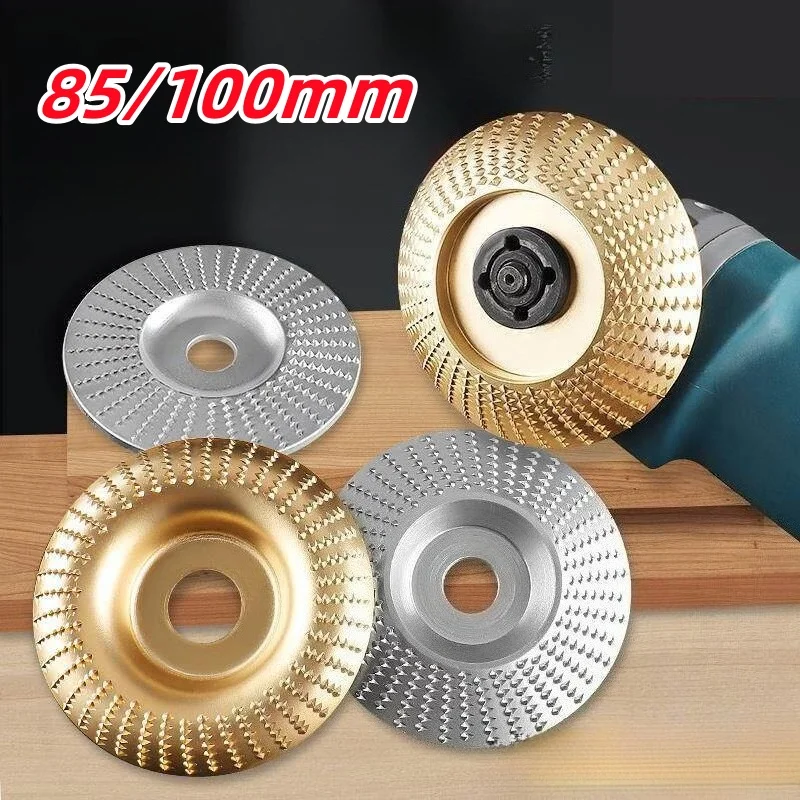 85/100mm Woodworking Grinding Disc For Electric Grinder Wood Cutting Engraving Polishing Tool Kit