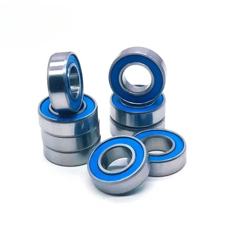 MR105RS Bearing ABEC 5X10X4 mm Miniature MR105-2RS Ball Bearings Blue Sealed MR105 2RS High Quality