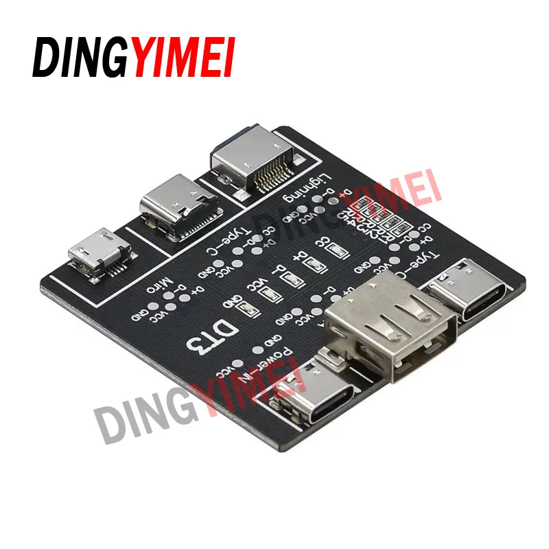 USB Data Cable On-Off Detection Board for Micro Type-C Port DT3 USB Cable Tester Fast Detection Lightweight Durable image 5