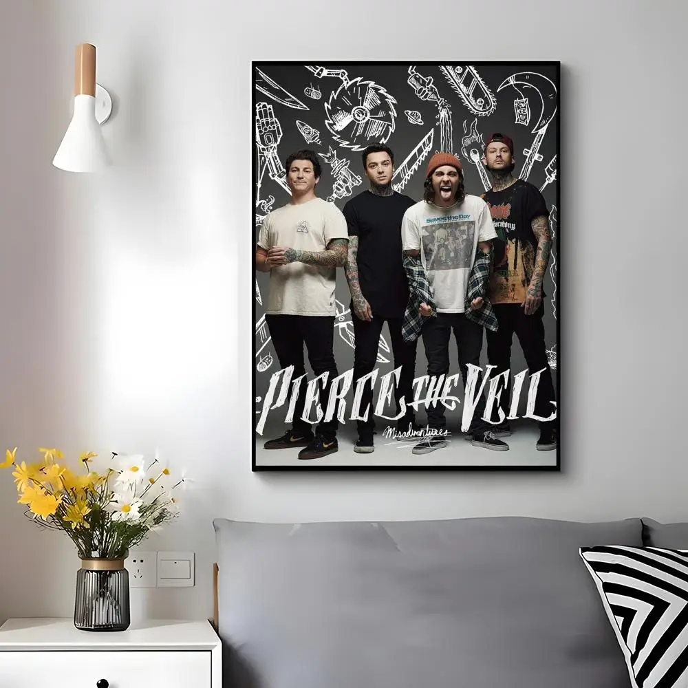 Rock band Pierce the Veil Poster Wall Ornament Home Decor Young Decor Fans