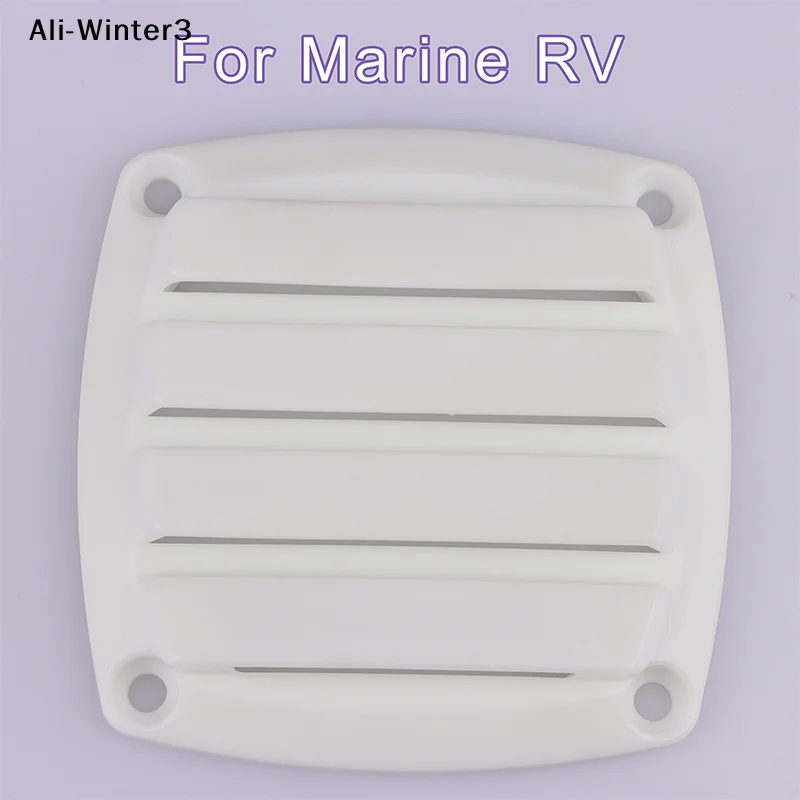 

【WY】Boat Louvered Vent Replace Square Air Vent Grill Ventilation Ducting Cover Outlet Vent for Marine RV