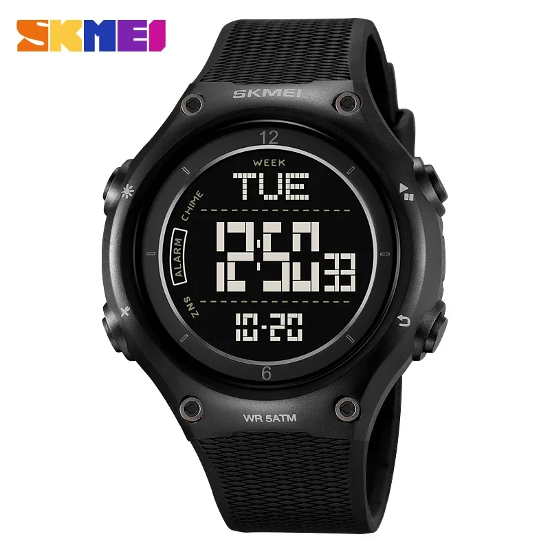 

SKMEI 2161 Multi functional Electronic Watch Night Glow Waterproof Sports Electronic Watch Student Watch Men's