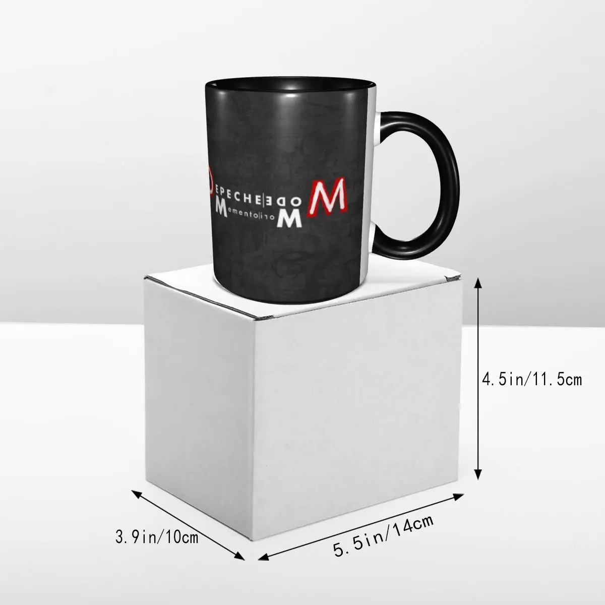Customized Depeche Cool Mode Electronic Rock Band Mug DIY Ceramic Milk Tea Coffee Cups view 5