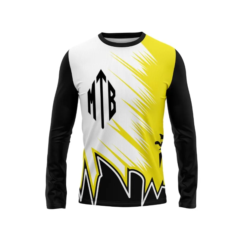 

2026 Fashion Sports Cycling Long Sleeve, Racing Racing Printed Long Sleeve Sportswear, Off Road Sunscreen Cycling Clothing