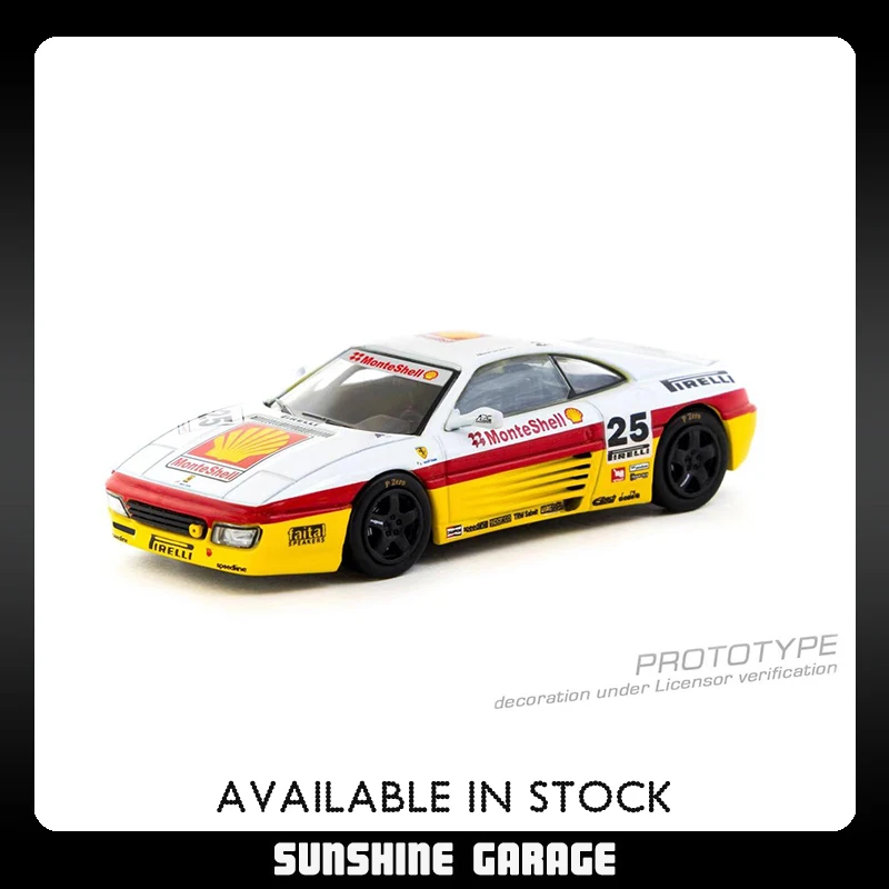 

TW In Stock 1:64 348 Challenge Italian GT 1994 Diecast Car Model Collection Miniature Toy Tarmac Works