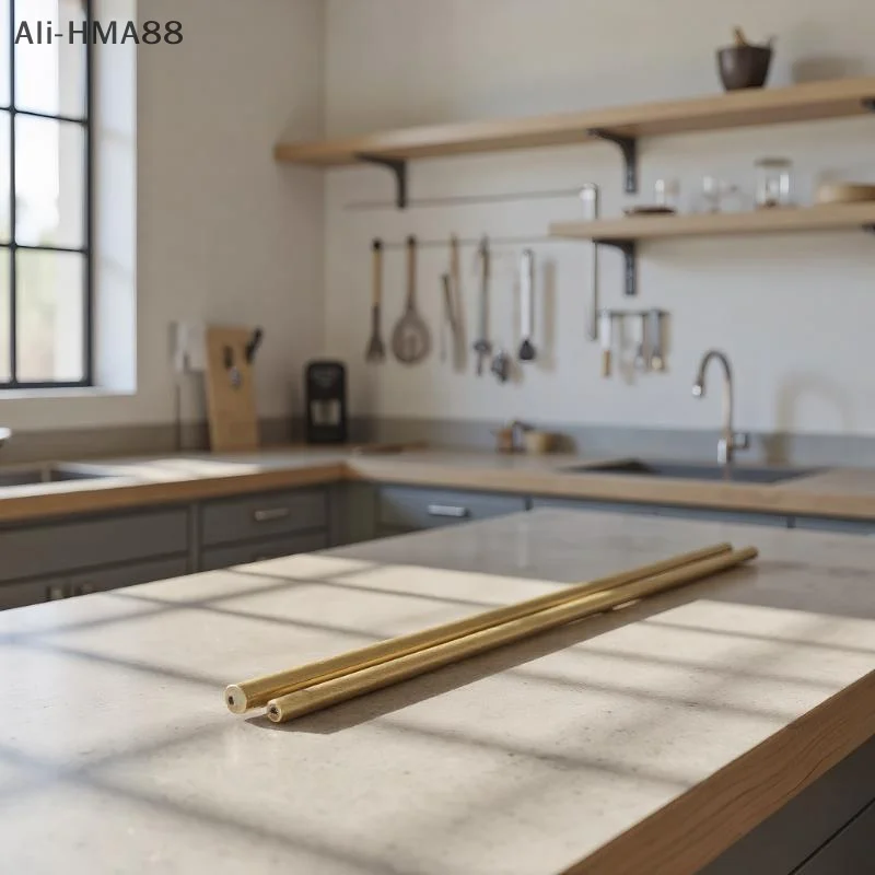 Tabung Kuningan Diameter 2/3/4/5/6Mm Panjang 500Mm 0.5Mm Pipa Bulat Tabung Batang Kuningan Pembuatan Model Alat Pemotong