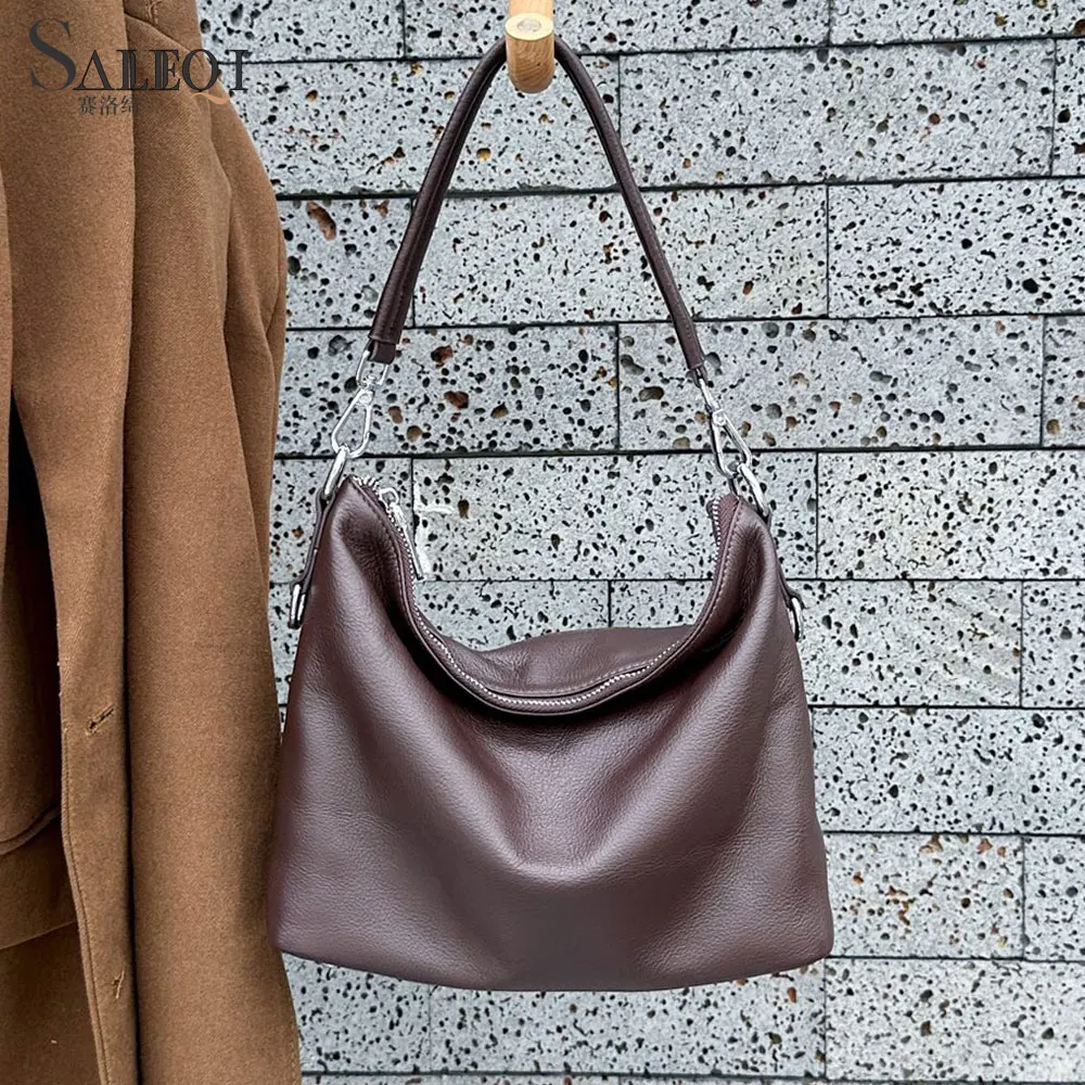 

Женские сумки на ремне, кожаные сумки на молнии, большие вместительные сумки на ремне под мышками, модный стильv