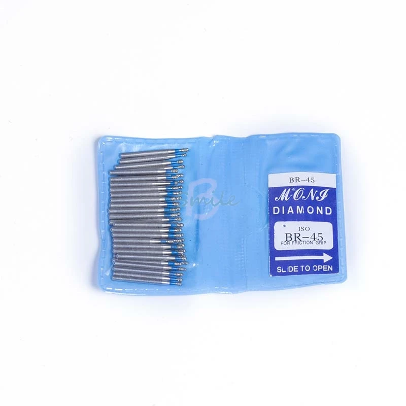 50pcs/bag new dental Diamond polishing Drill Dental Burs Dental Handpiece tool dental drill for polishing Multiple series