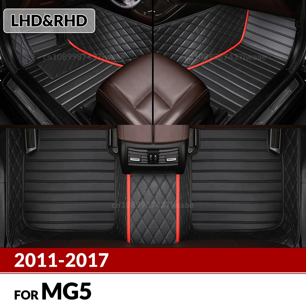 Car Floor Mats For Morris Garages MG5 2011-2013 2014 2015 2016 2017 Custom  Foot Pads Carpet Cover Interior Accessories