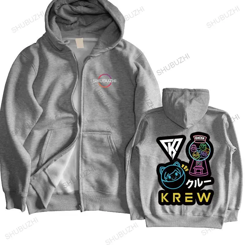 autumn winter hoodies streetwear spring pullover zipper Funneh Krew Cartoon Athletic men casual loose cool style sweatshirt coat