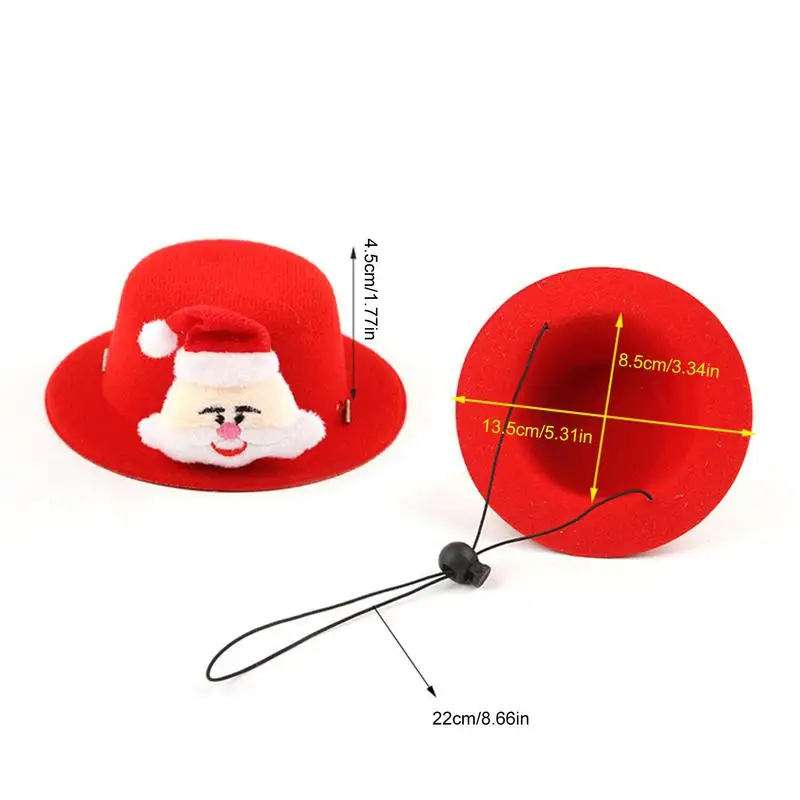 Chapeau de Père Noël IQUE Up pour chien, conception d'élan, tenue de Noël pour chien, chat, cosplay, habillage