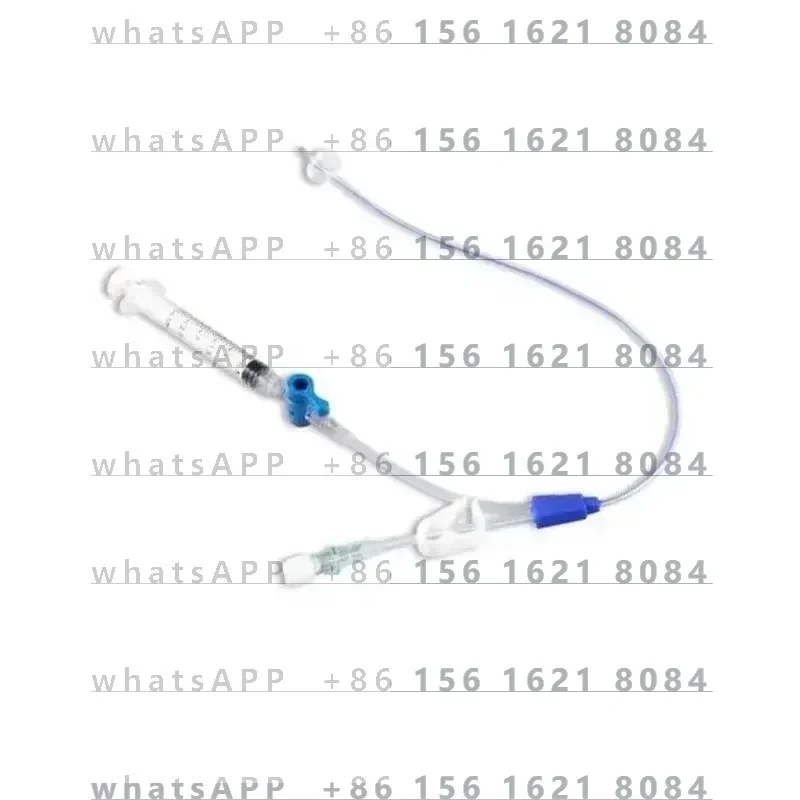 Hysterosalpingography Catheter 100% Medical Disposable Silicone Hysterosalpingography HSG Catheter 7Fr