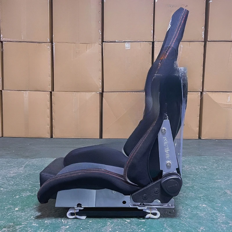 High Quality Glass Fiber Reclinable Universal Racing Bucket Seats With Slider Interior Parts